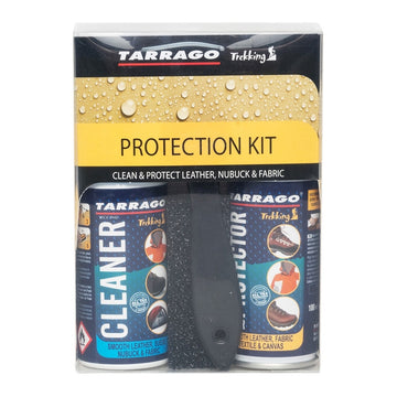Complete Set for Cleaning and Protecting Leather or Fabric Shoes - tarragò Protection Kit